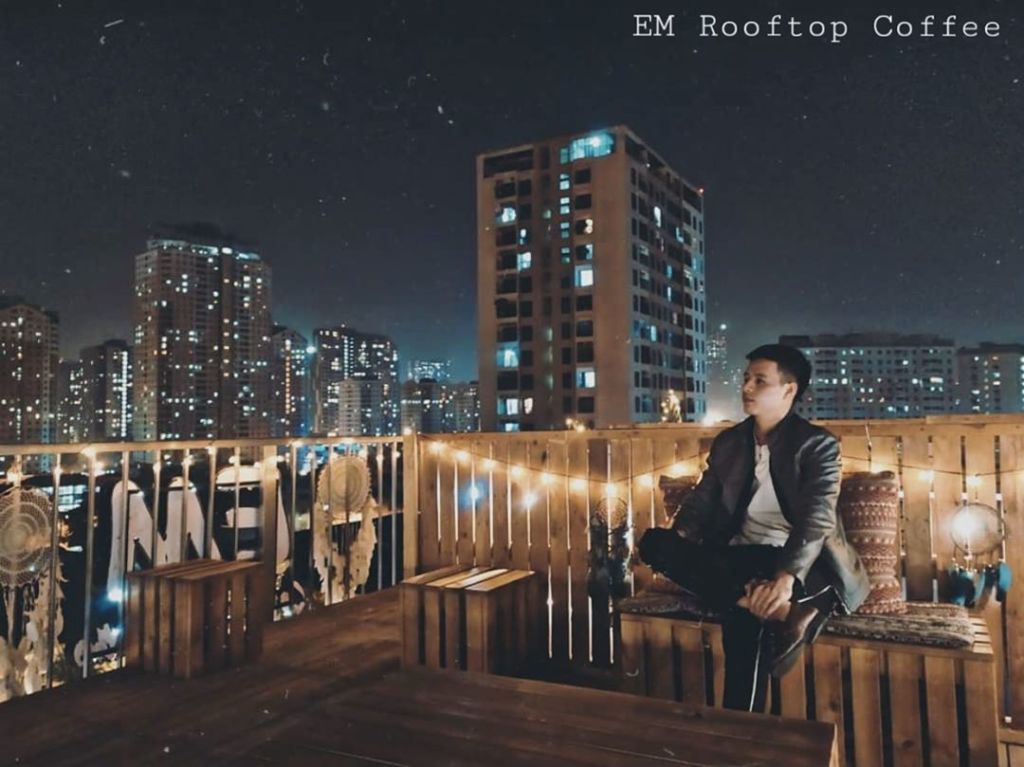 Review Em Rooftop Coffee Ngắm Hoàng Hôn Đẹp Nhất Hà Nội -Halotravel
