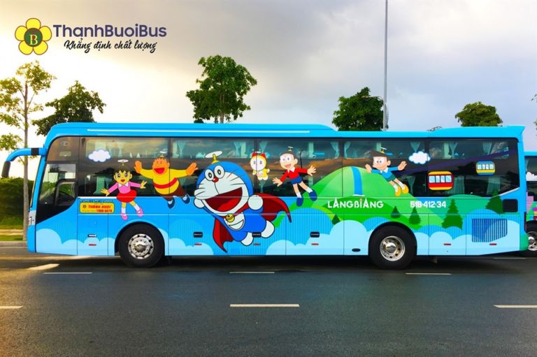 Xe bus Doraemon Thành Bưởi: đi Đà Lạt “nhanh như bay”