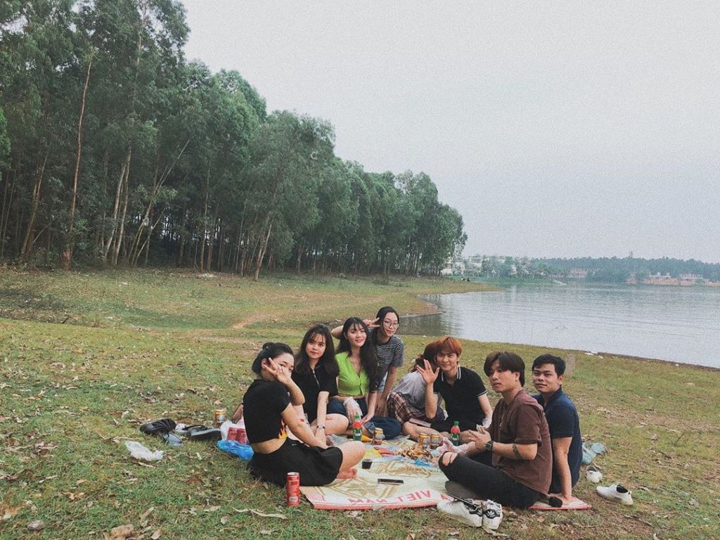Địa chỉ picnic ngay gần Hà Nội ở hồ Đại Lải