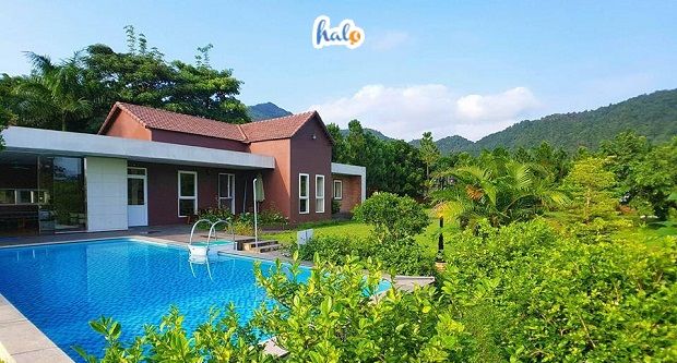 pool villa soc son