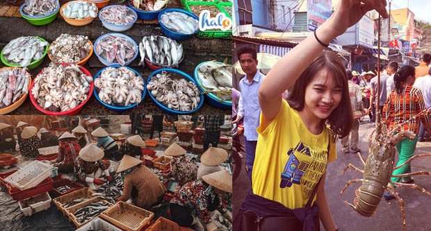 Tại chợ hải sản Vũng Tàu, khách hàng có thể đàm phán giá cả hay không?