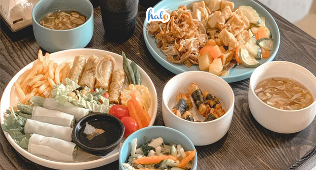 buffet chay ha noi