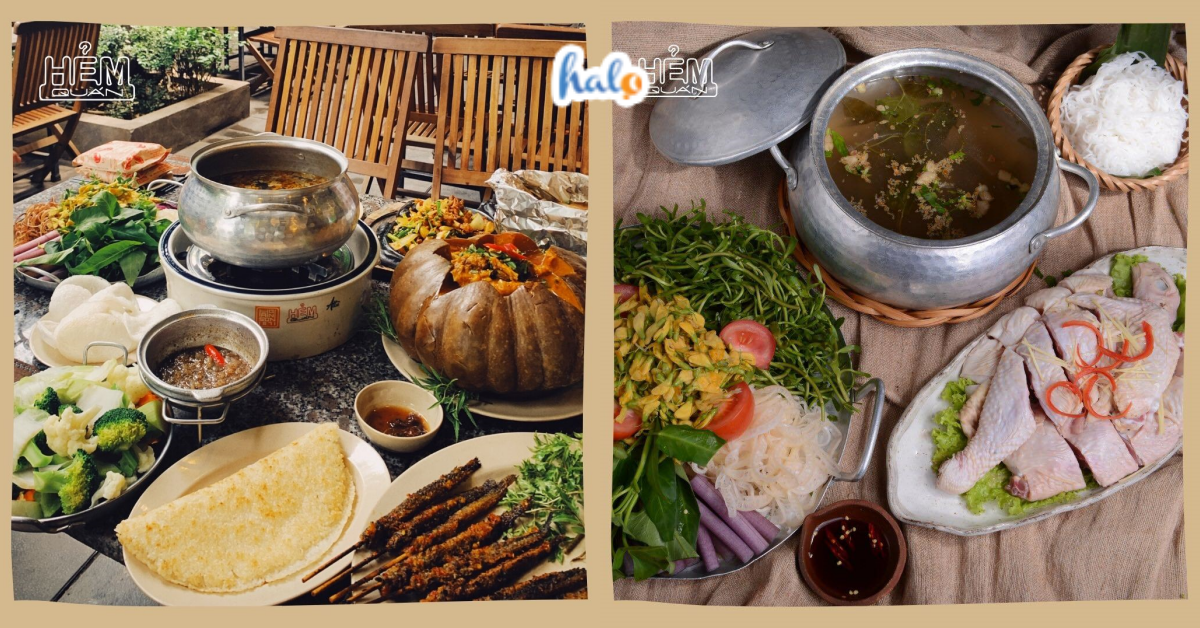 hẻm quán chùa hà