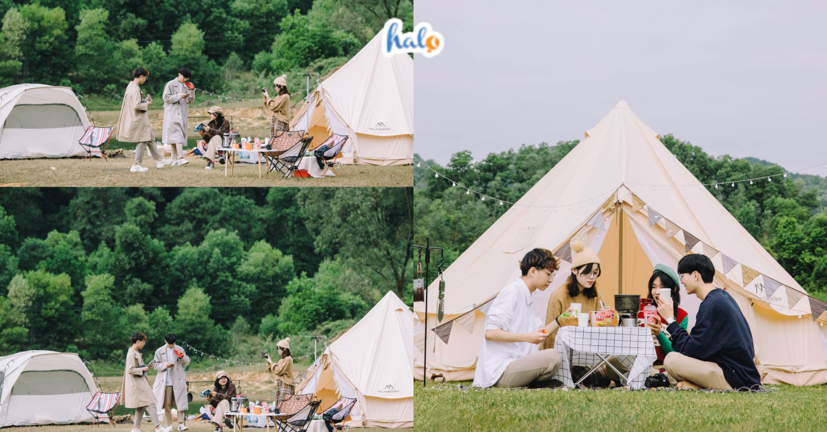camping ho chom nui
