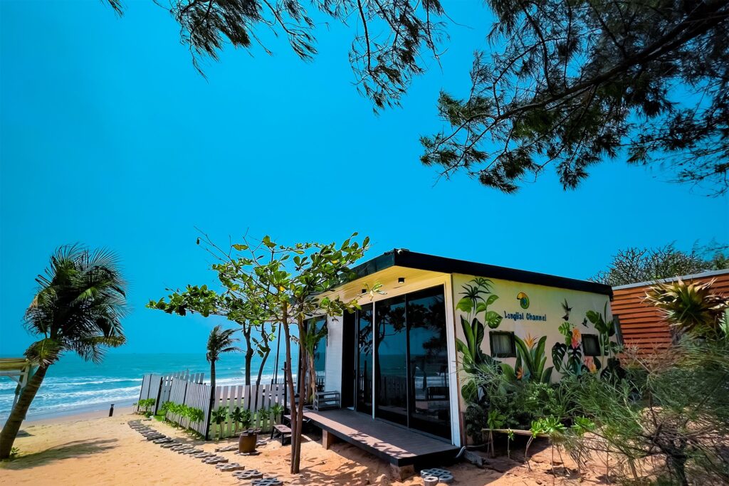 Longhai Channel Resort resort Vũng Tàu có bãi biển riêng