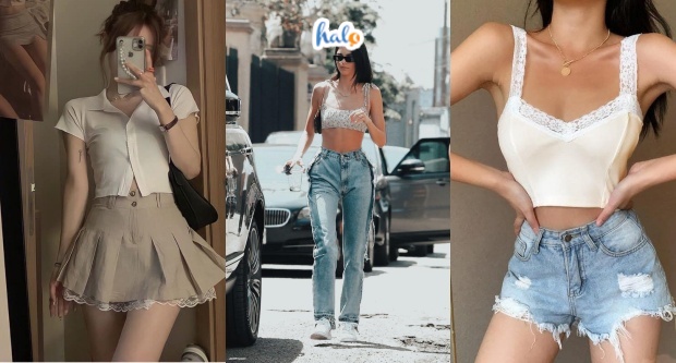 mix ao croptop form rong