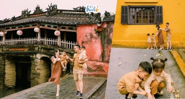 Trầm Trồ' Với Bộ Ảnh Gia Đình Nhỏ Tại Hội An Cực Đáng Yêu - Halotravel